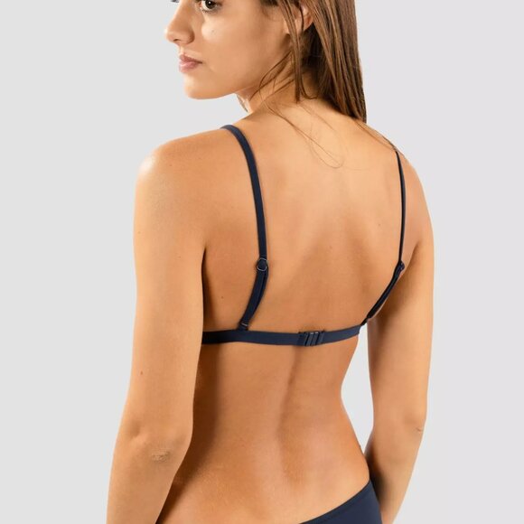 Rip Curl Day Break Bikini Top Size XL D Cup NWT Navy Multicolor Surf Swim Beach - Picture 2 of 8